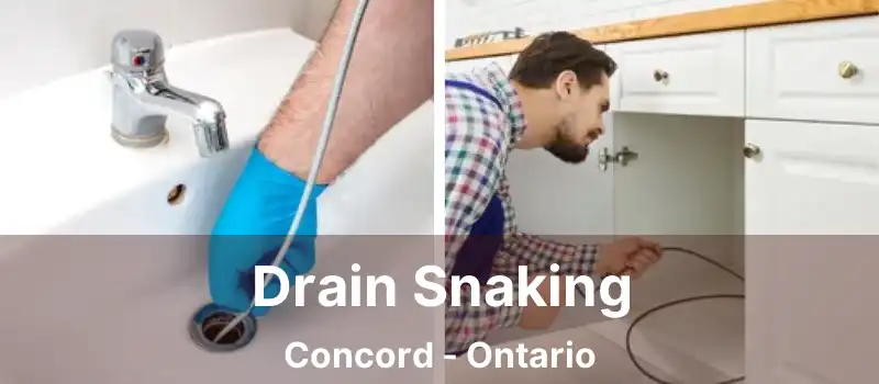  Drain Snaking Concord - Ontario