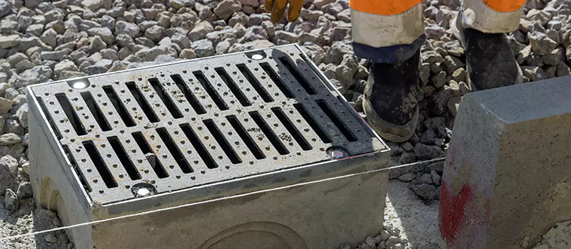 New Floor Drain Installation in Concord, Ontario